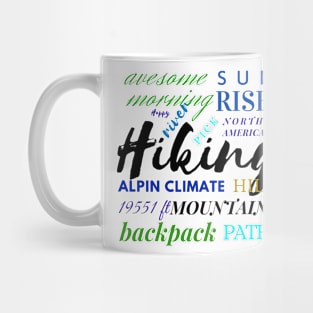 Hiking Mountains Mug